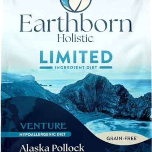 Earthborn Holistic Venture Alaska Pollock Meal & Pumpkin Limited Ingredient Diet Grain Free Dog Food